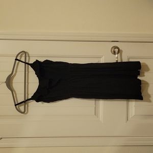 Black Ruffle Ann Taylor Loft Dress